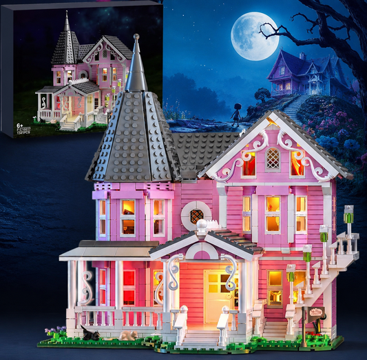 The Pink Palace Brick Set